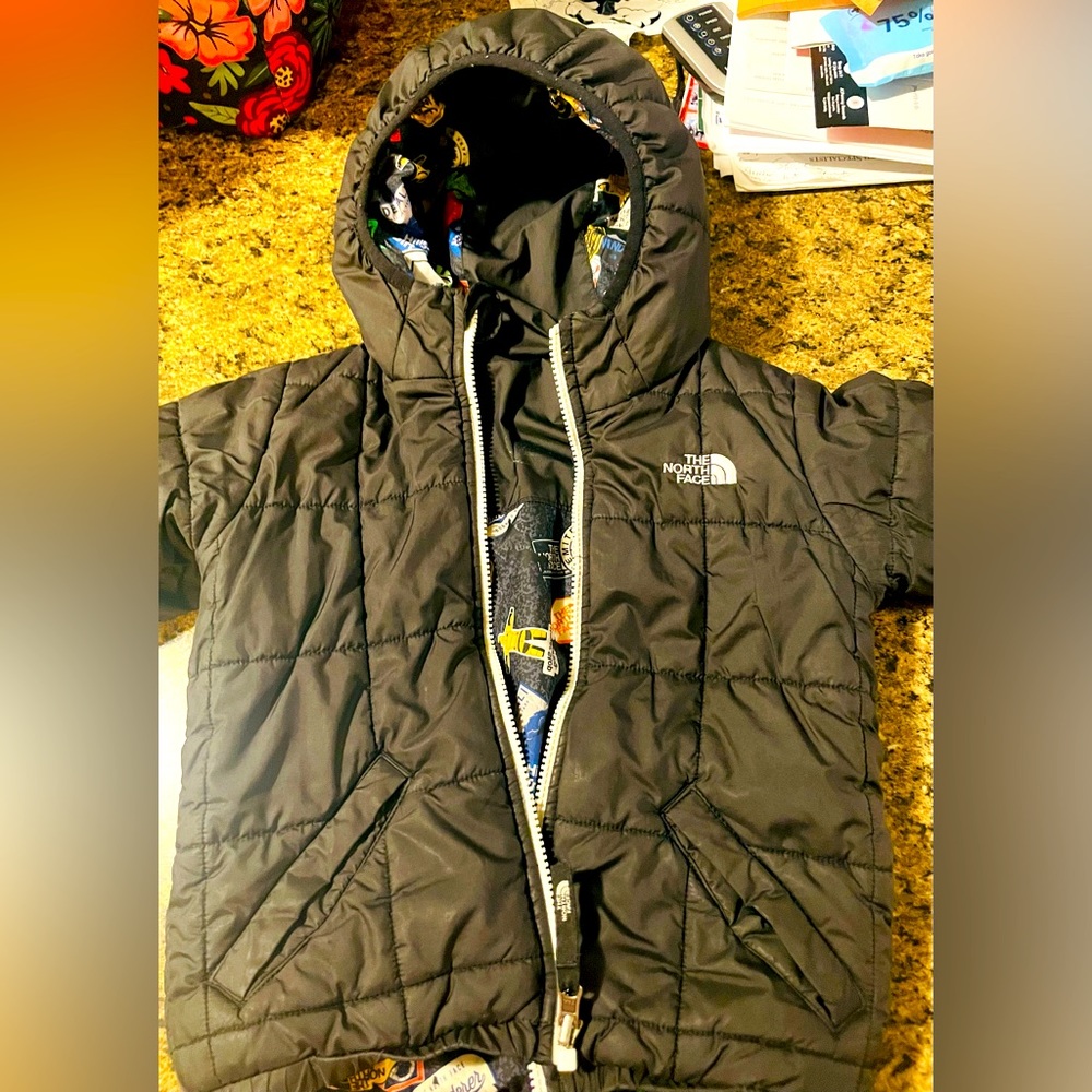 Youth Northface reversible Coat